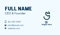 Blue Fish Bowl Business Card Image Preview