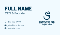 Blue Fish Bowl Business Card Image Preview