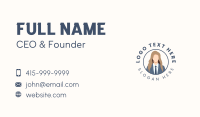 Corporate Woman Agency Business Card Preview