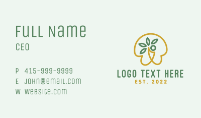 Human Tree Counselor  Business Card Image Preview