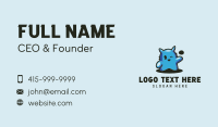 Slimy Goo Creature Business Card Preview