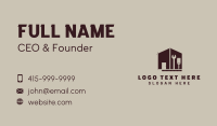 Construction Tools House Business Card Preview