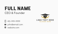 Graduate Education Learning Business Card Preview