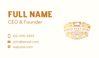 Luxury Restaurant Dining Business Card Image Preview
