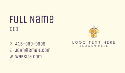 Apparel Tshirt Printing  Business Card Image Preview