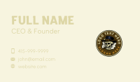 Skull Hat Smoke Business Card Preview