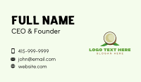 Organic Coconut Leaf  Business Card Image Preview