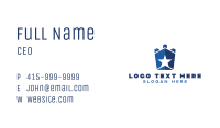 Blue Star Fortress  Business Card Image Preview