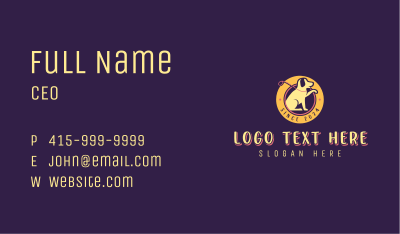 Dog Animal Shelter Business Card Image Preview