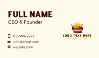 Asian Ramen Noodles Business Card Image Preview