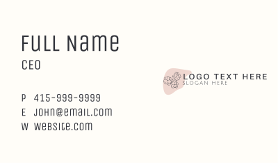 Fashion Garden Boutique  Business Card Image Preview