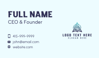 Tech Programming Company Business Card Preview