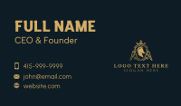 Royal Horse Emblem Business Card Preview