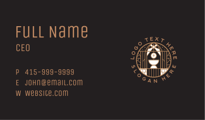 Holy Christian Church Business Card Image Preview