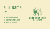 Campsite Tent  Business Card Image Preview