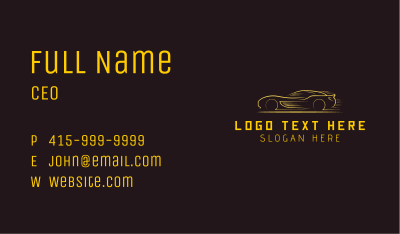 Speed Automobile Repair Business Card Image Preview