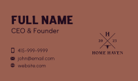 Western Rodeo Letter Business Card Image Preview