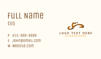 Cowboy Hat Western Business Card Image Preview