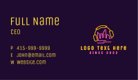 City Skyline Music Bar Business Card Image Preview