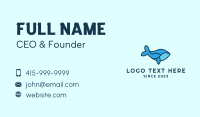 Blue Whale Waterpark Business Card Image Preview