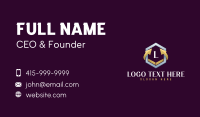 Professional Arrow Chart Business Card Preview