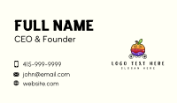 Tropical Fruit Carriage Business Card Design