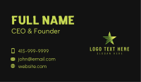 Star Art Studio Agency Business Card Image Preview
