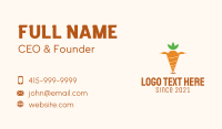 Drill Carrot Farm  Business Card Image Preview