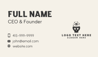 Mystic Skull Eye Business Card Design