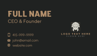 Tribal Chieftain Cinema Business Card Preview