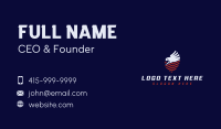 Military Eagle Veteran Business Card Image Preview