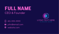  Geometric Tech Letter C Business Card Image Preview