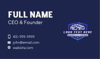 Car Wash Cleaner Business Card Image Preview