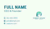 House Sanitation Cleaning Bucket Business Card Image Preview