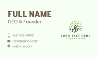 Tree People Sustainability  Business Card Image Preview