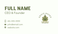Medical Cannabis Dispensary  Business Card Image Preview