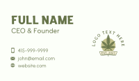 Medical Cannabis Dispensary  Business Card Image Preview