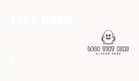 Ghost Halloween Costume Business Card Image Preview