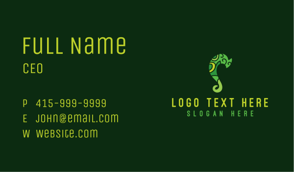 Green Chameleon Letter S Business Card Design Image Preview