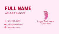 Foot Massage Spa  Business Card Image Preview