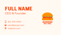 Cheeseburger Chat  Business Card Image Preview