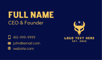 Evil Demon Skull Esports Business Card Image Preview