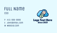 Cloud Baby Swaddle Business Card Image Preview