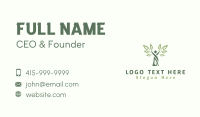 Human Tree Environment Business Card Image Preview
