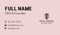 Fish Sushi Bar  Business Card Design