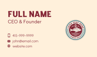 Ocean Fish Restaurant Business Card Image Preview