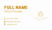 Royal Crest Crown Letter Business Card Image Preview