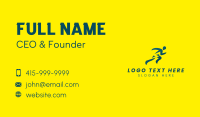 Human Thunder Lightning Business Card Image Preview
