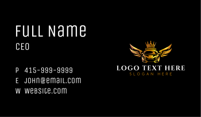 Wing Luxury Car Business Card Image Preview