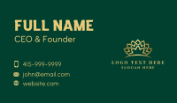 Therapeutic Meditation Lotus  Business Card Preview